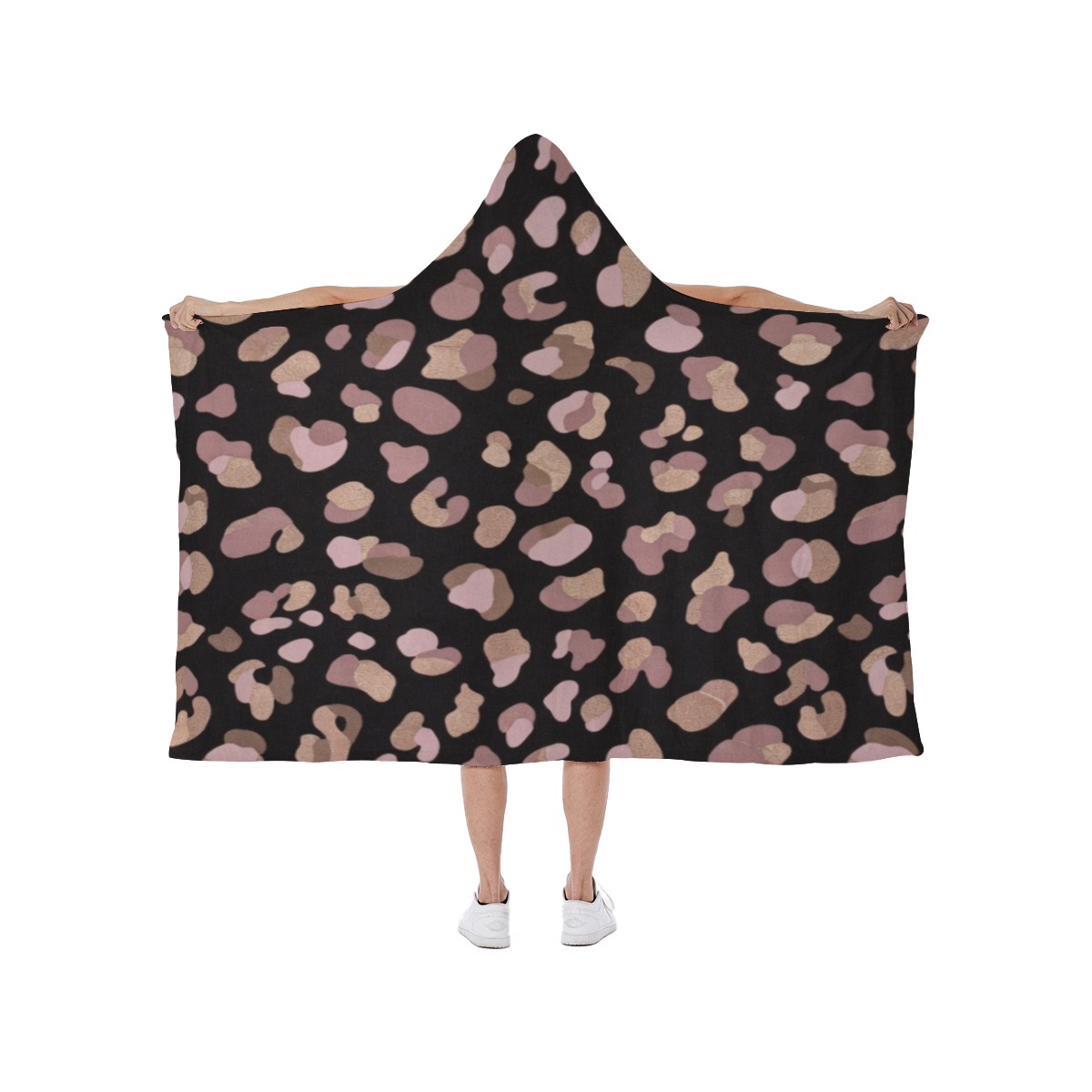 Hooded blanket With Soft Fleece Lining (PB2RP)