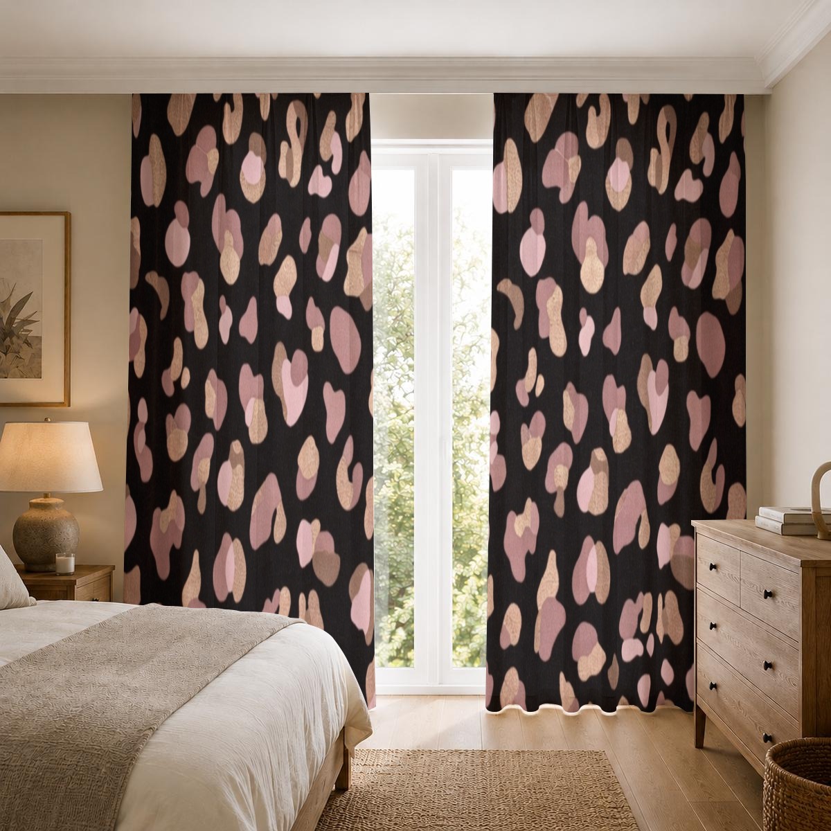 Lampart Rose — Blackout curtain