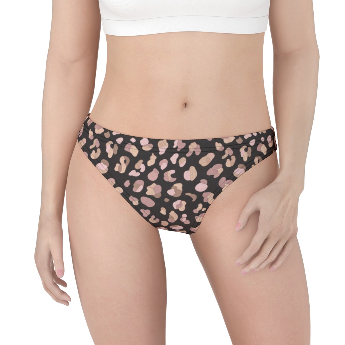 All-Over Print Women's Thong Underwear (PB2S6)