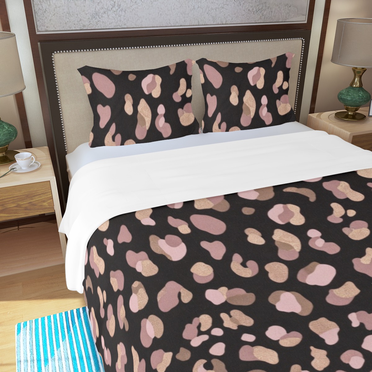 Lampart Rose — Bedding set