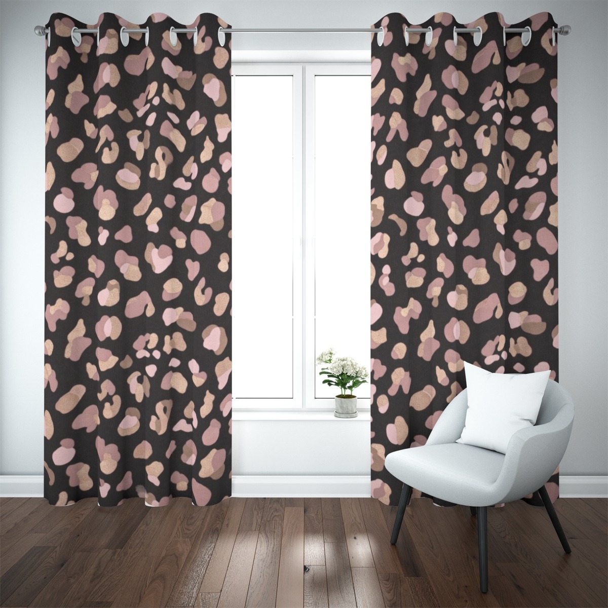 Blackout Grommet Curtains | 265(gsm) (PB2TH)