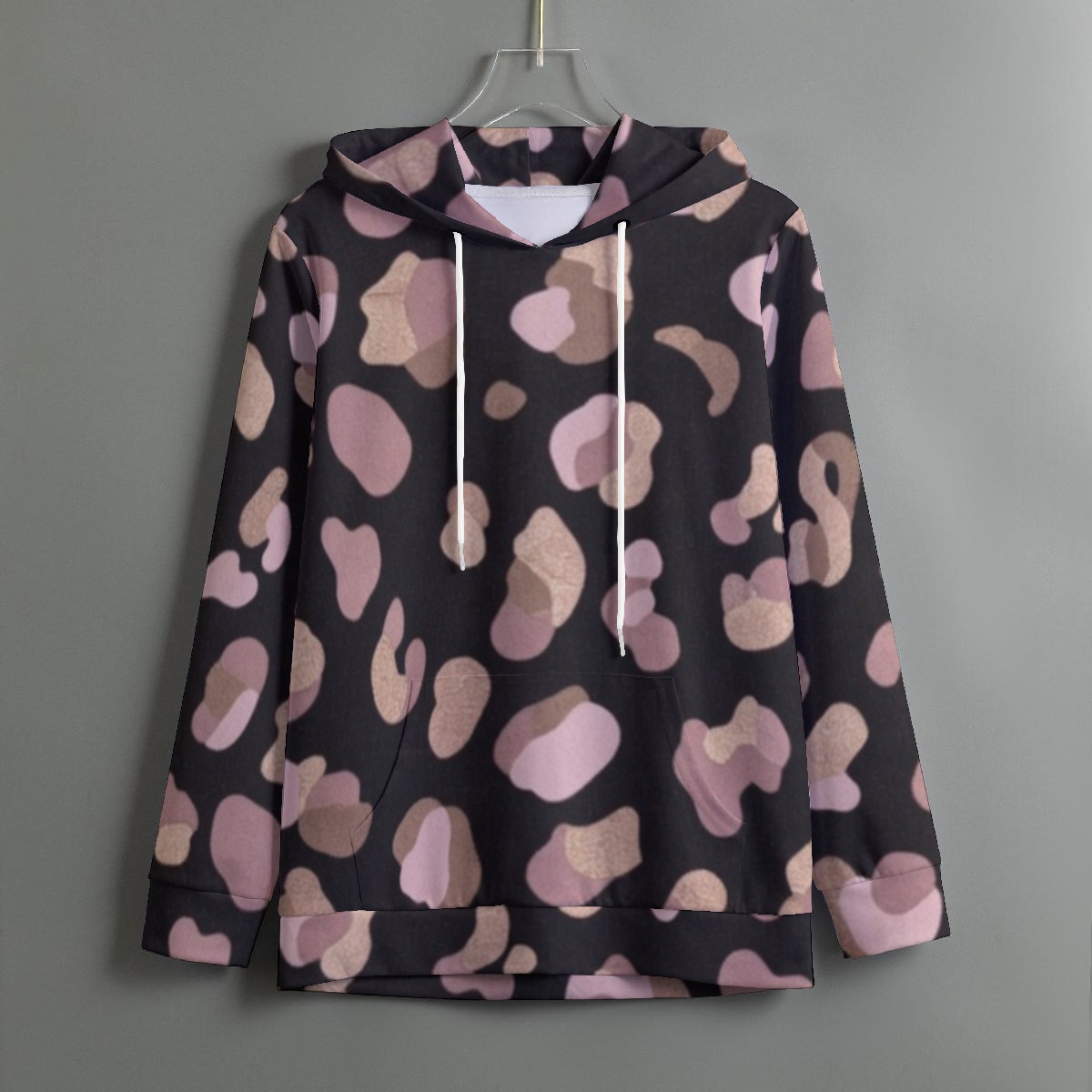 All-Over Print Women's Pullover Hoodie With Drawstring (PB2KQ)
