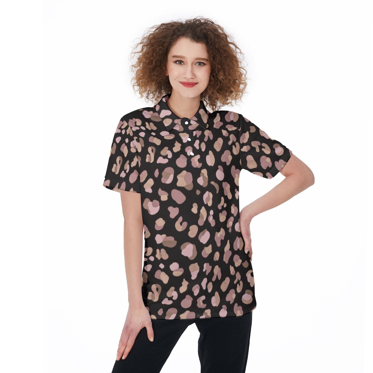 All-Over Print Women's Polo Shirt (PB2MR)