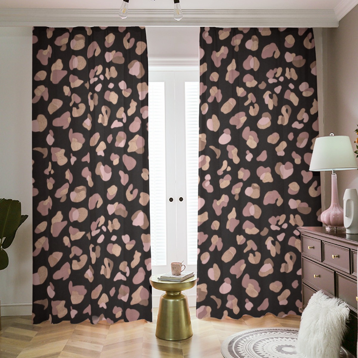 Lampart Rose — Blackout curtain