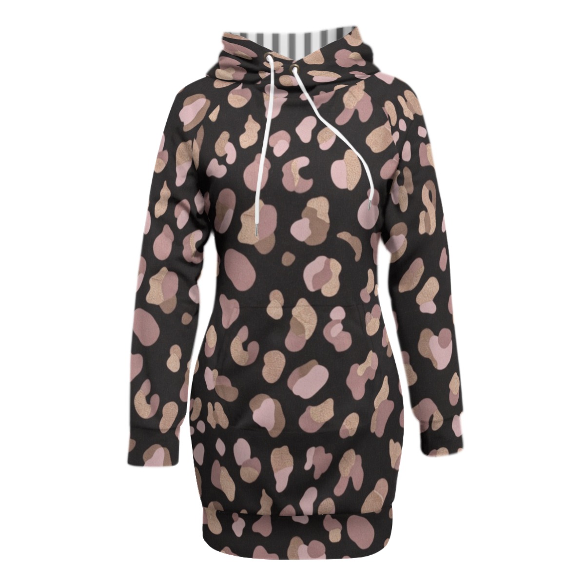 All-Over Print Women's Pullover Hoodie With Raglan Sleeve (PB2KT)