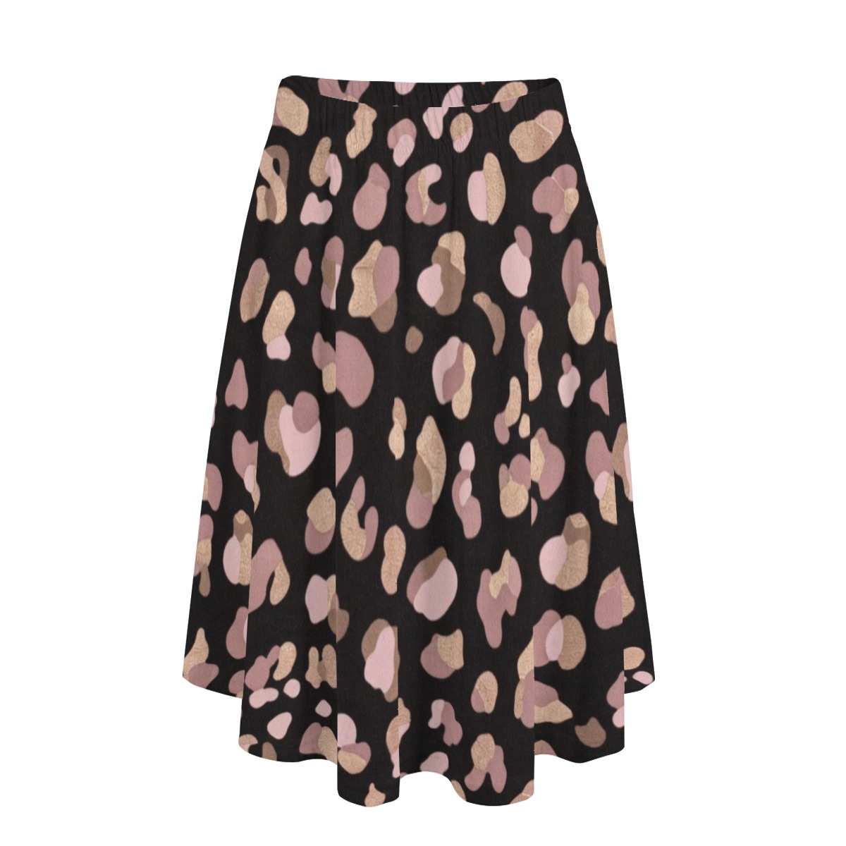 All-Over Print Women's Long Maxi Skirt With Pockets (PB2PX)