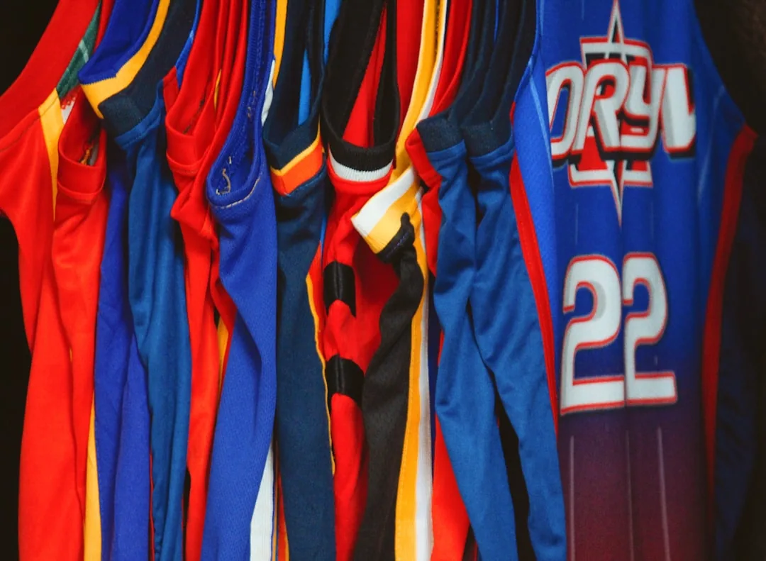 Custom sports apparel production